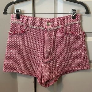 Zara Tweed Shorts